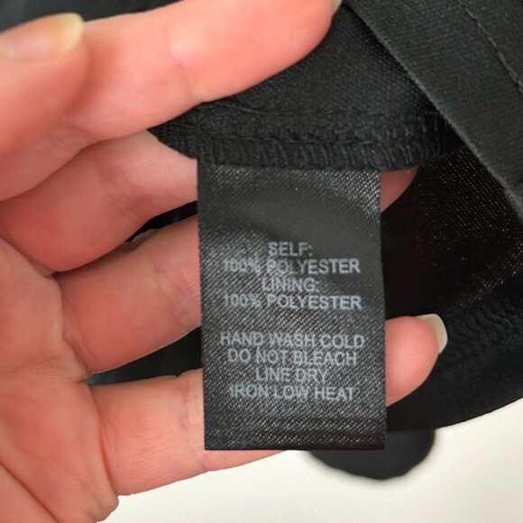 LULUS Sadie May Black Long Sleeve Mini Dress Sheer Size XS Whimsigoth - Picture 14 of 16